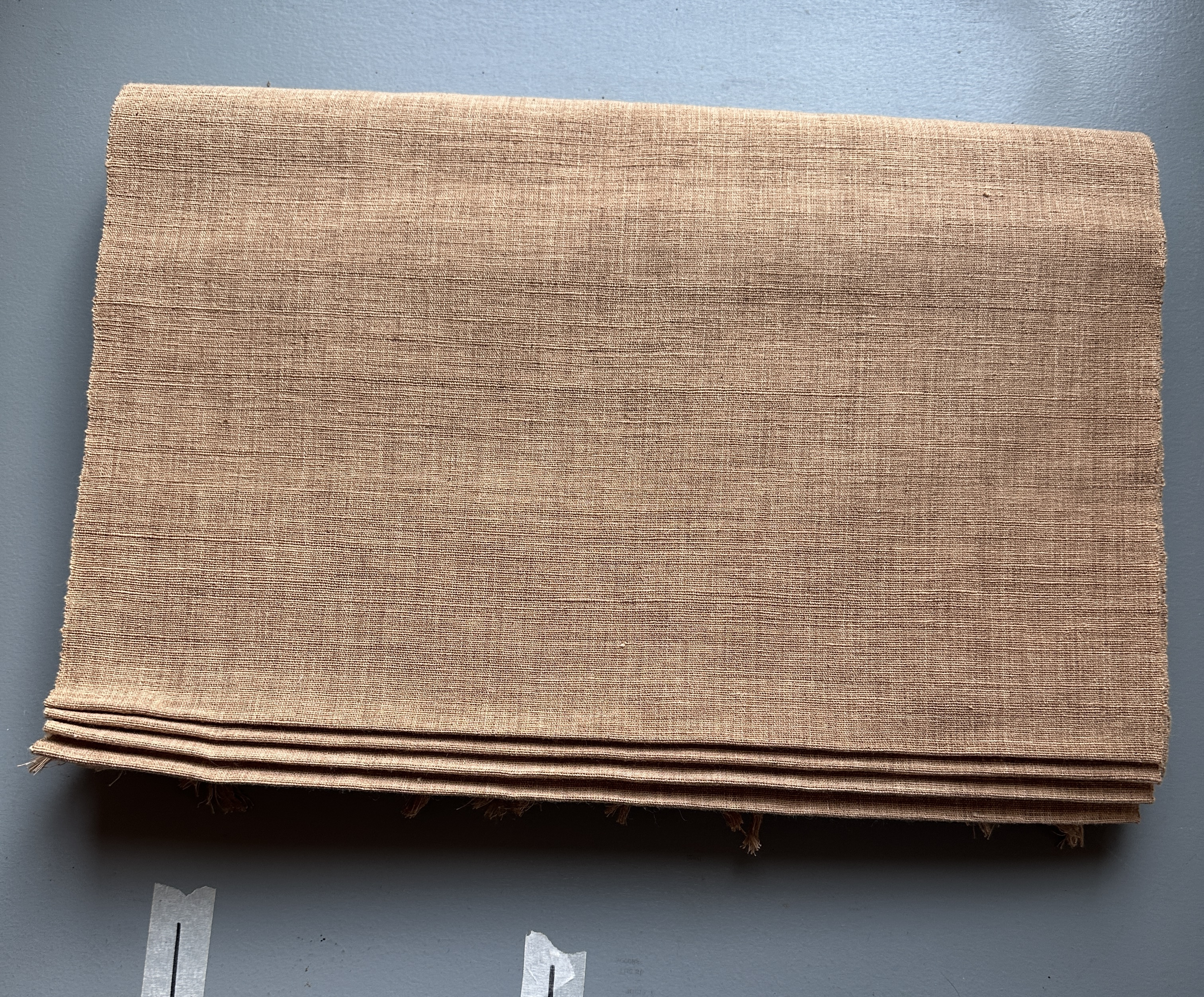 Persimmon-dyed cloth